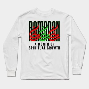 RAMADAN, A month of spiritual growth Long Sleeve T-Shirt